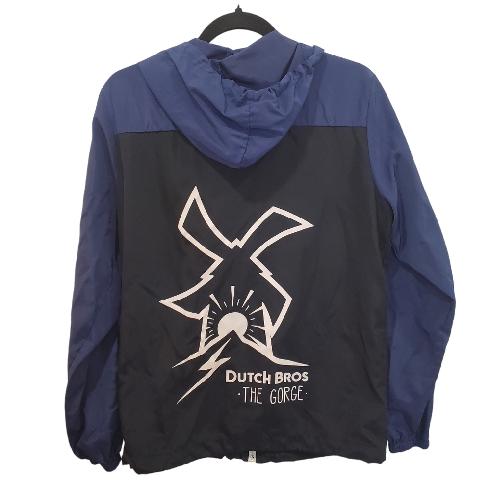 Dutch Bros Blue and Black Jacket